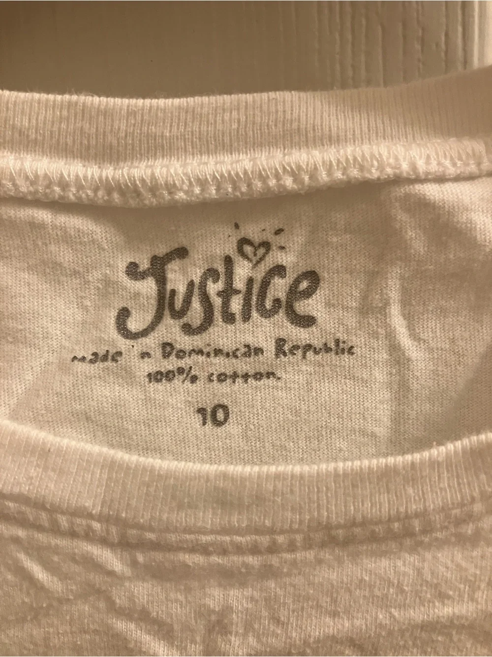 Justice Red, White and Blue Graphic Tee